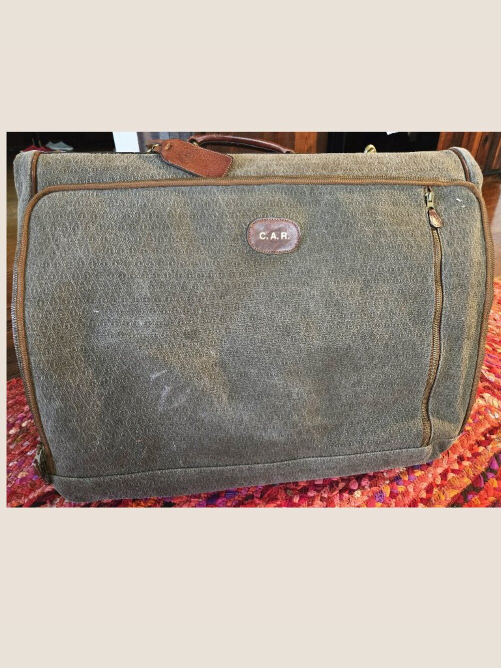 Ghurka: Vintage Marley Hodgson Era, No. 171, "The Quattro" Travel Suit Bag